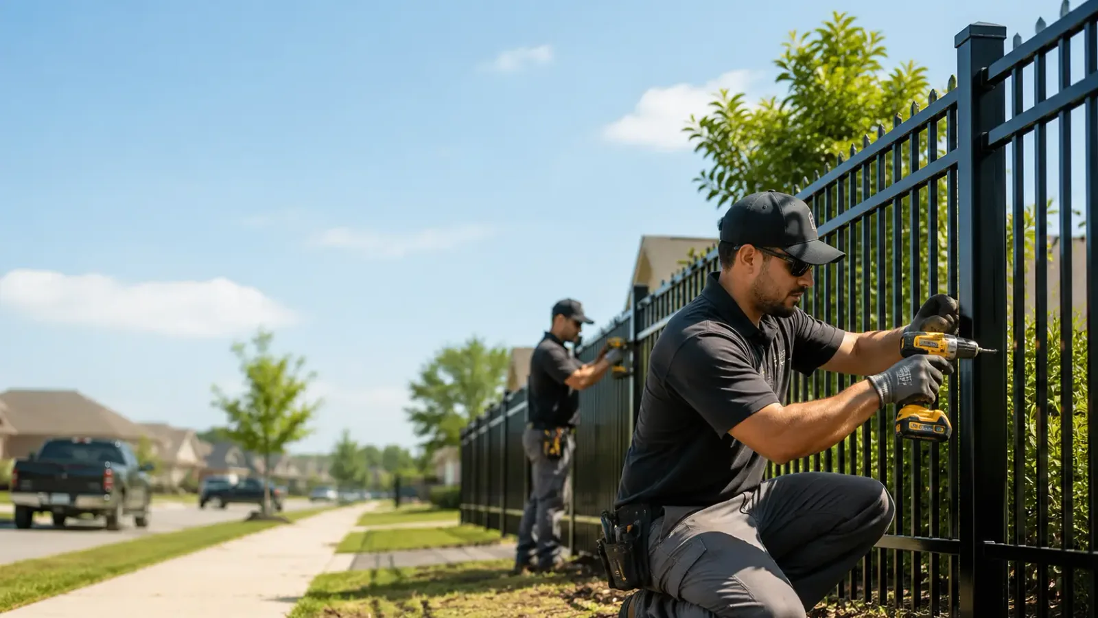 Metal Fence Installation in Winona, OH